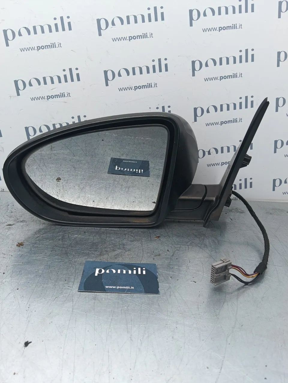 Pomili Cristalli Nissan Qashqai 1° serie specchietto retrovisore sinistro 5 pin usato