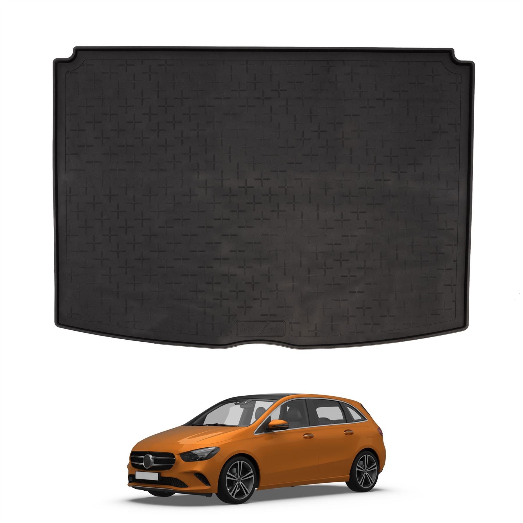 Travall Trunk Liners Mercedes B-Class 2018- vasca baule in gomma