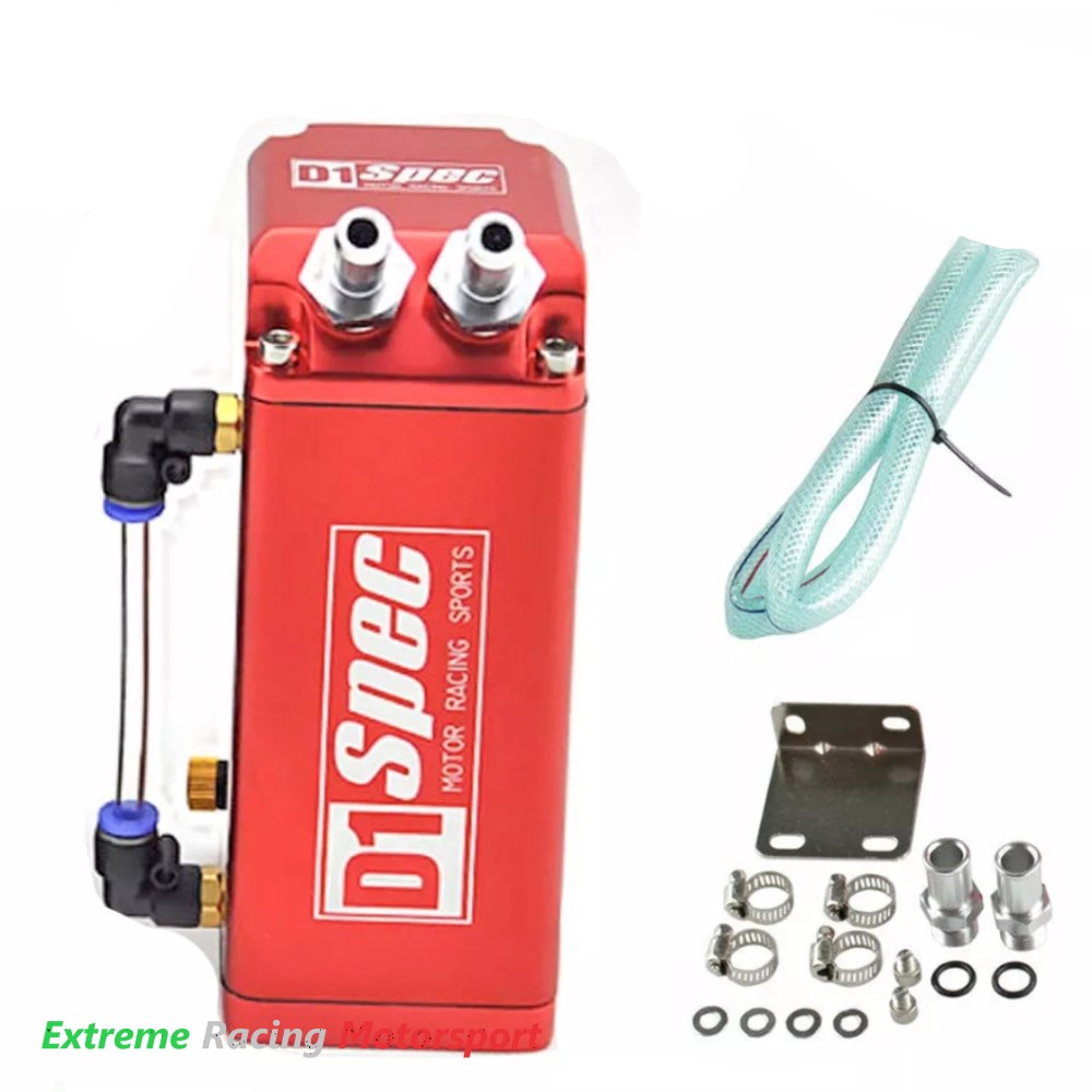 Xtreme Racing Filtri Olio e Carburante Serbatoio Square RVO Rosso recupero vapori olio