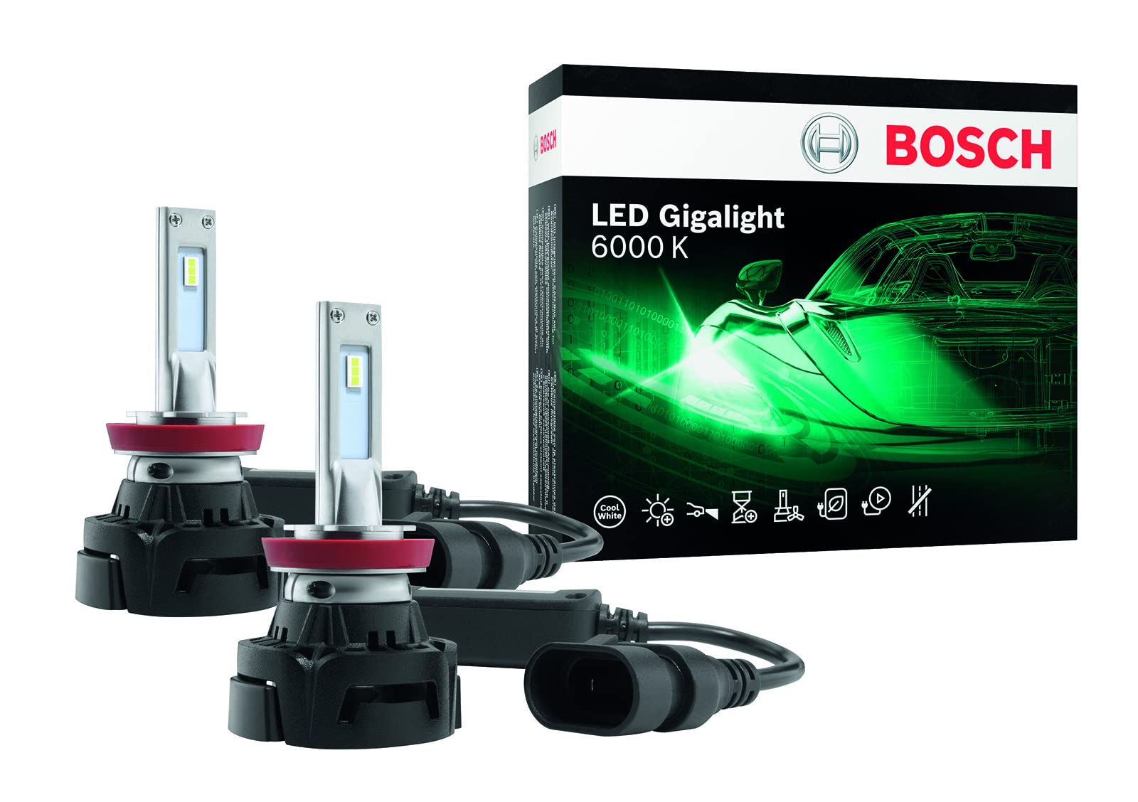 Bosch Lampadine e illuminazione 1987301339 lampadina H11 Pure Light 1 pezzo