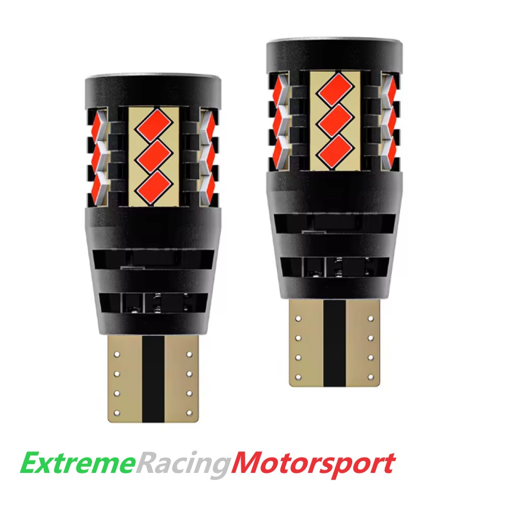 Xtreme Racing Lampadine LED ERM T15 W16W RED EVO coppia rosse