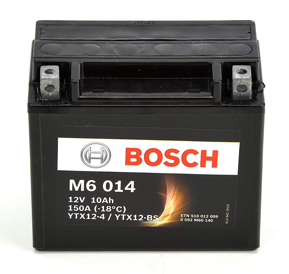 Bosch Batterie YTX12-BS batteria moto 12 V 12 Ah con acido