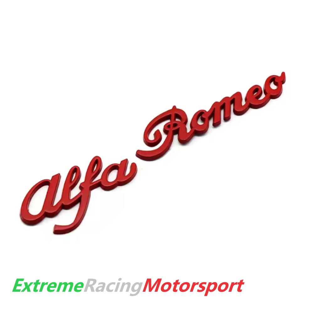 Xtreme Racing Decorazioni Auto e Adesivi Stemma in Alluminio Alfa Romeo adesivo 14,7 x 2,9 cm