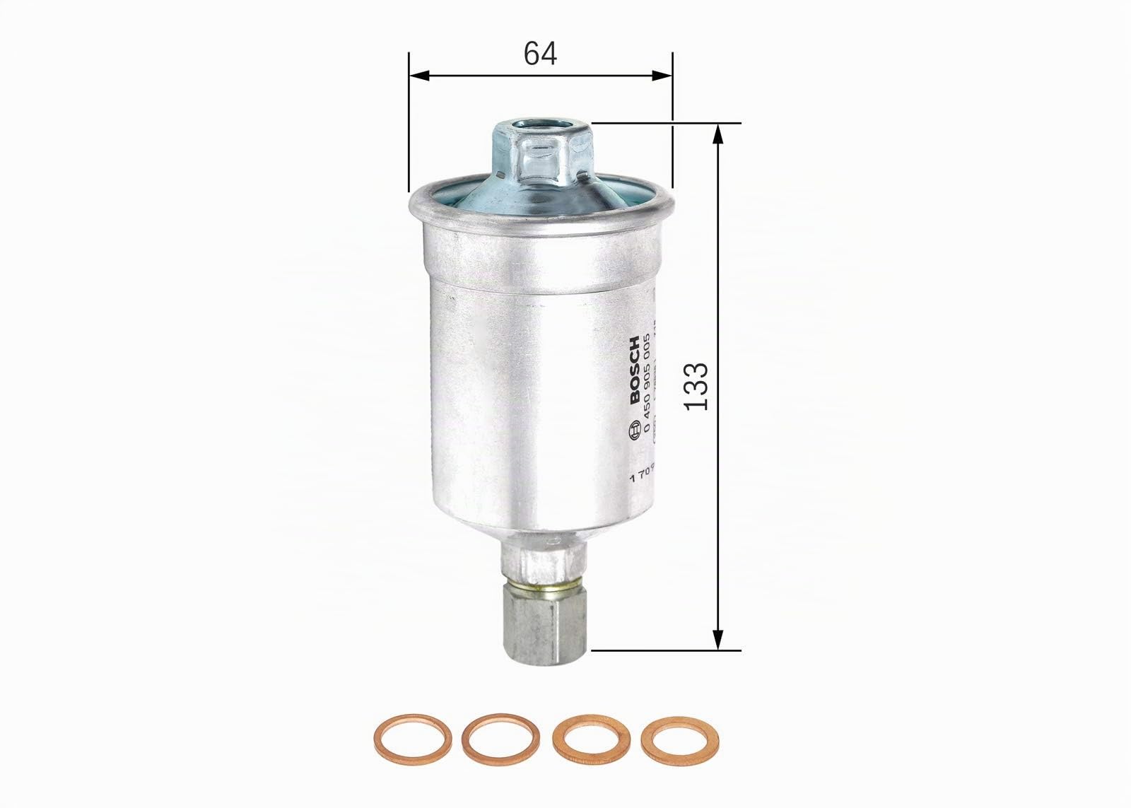 Bosch Filtri 0450905005 filtro carburante per iniezione benzina