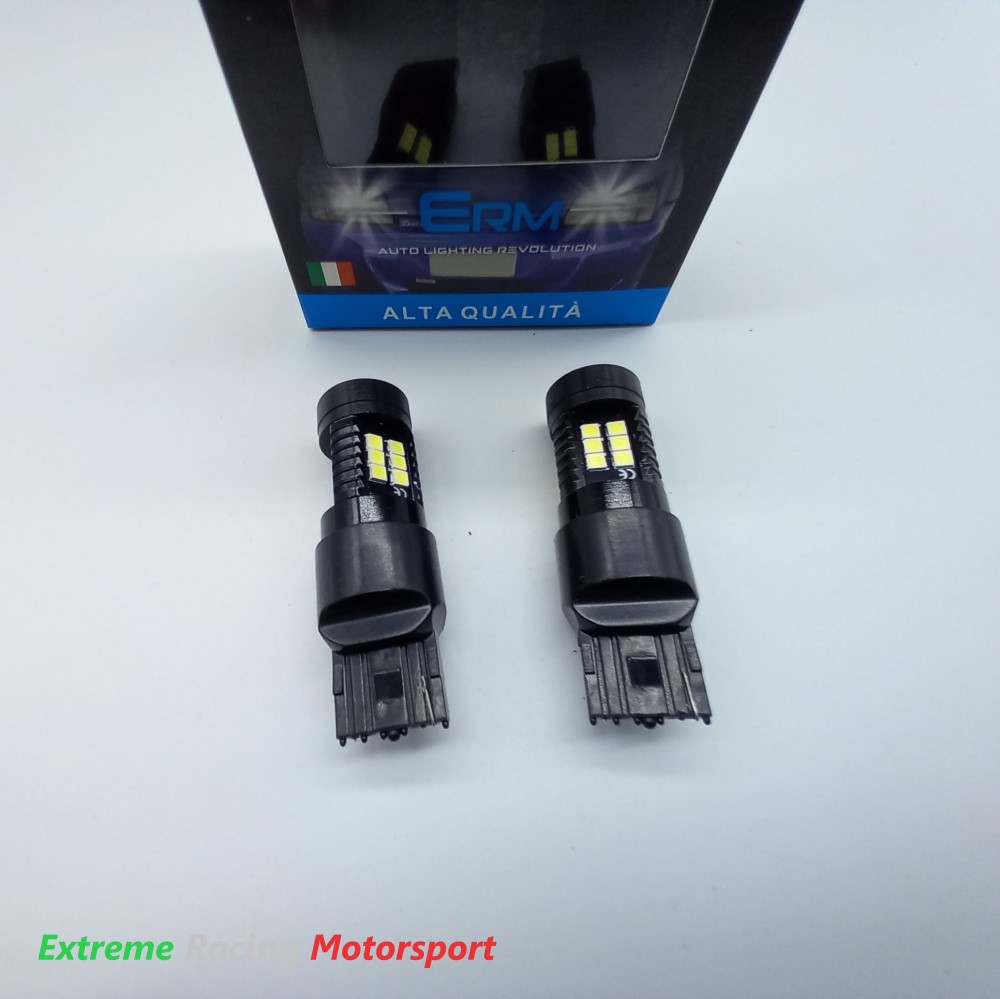 Xtreme Racing Lampadine LED T20 7443 lampadine posizione DRL bianche 2 pezzi CANBUS