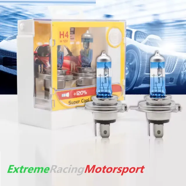 Xtreme Racing Lampadine LED ERM serie Platinum H4 alogene coppia 4000K