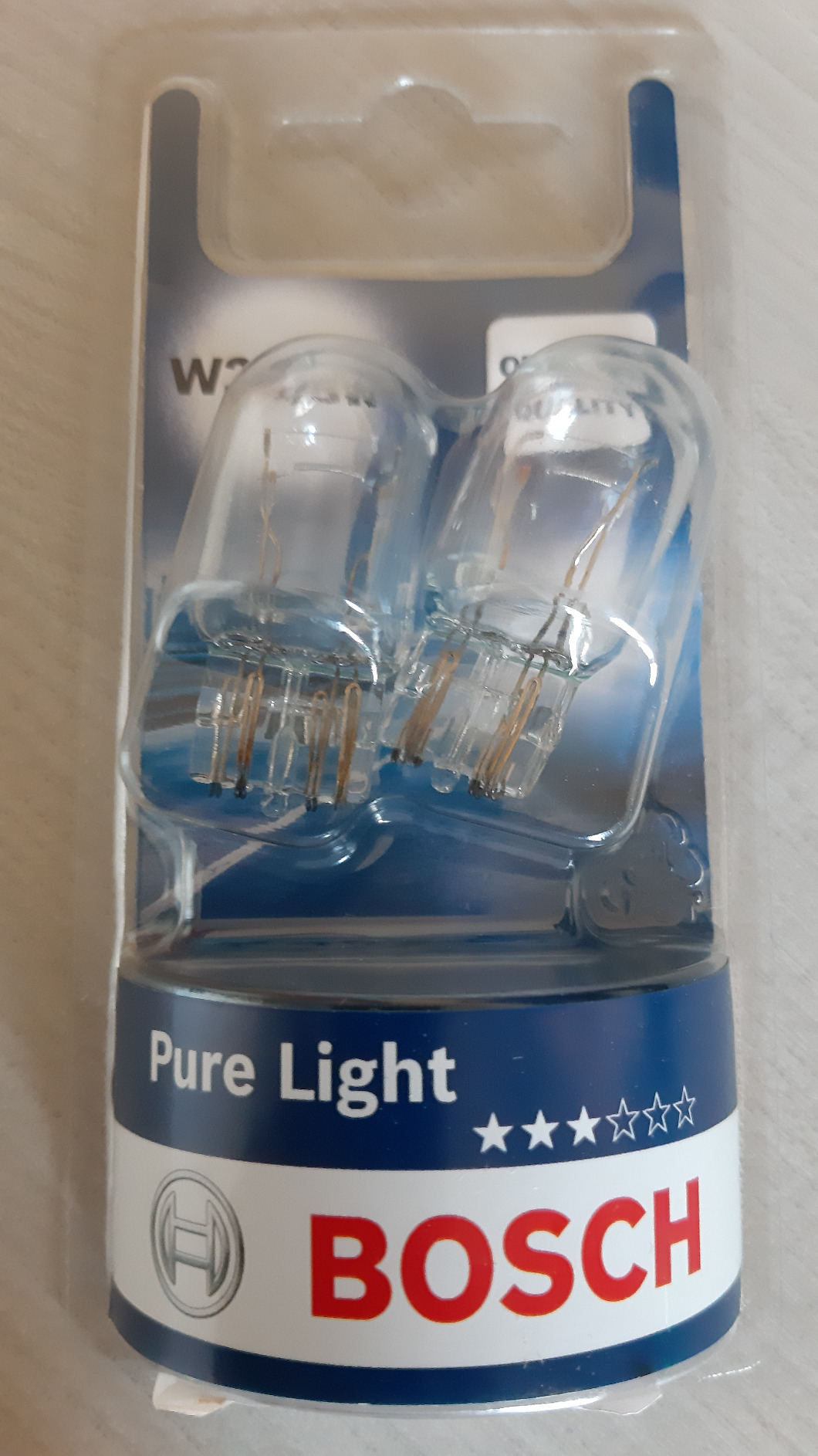 Bosch Pure Light W21/5W lampadine alogene 12 V 2 pezzi ECE
