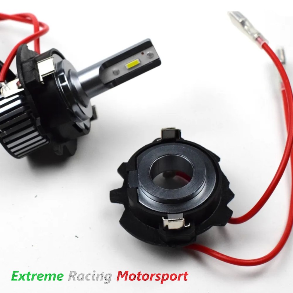 Xtreme Racing Accessori per Illuminazione LED ERM0G5 adattatori H7 LED coppia Plug&Play