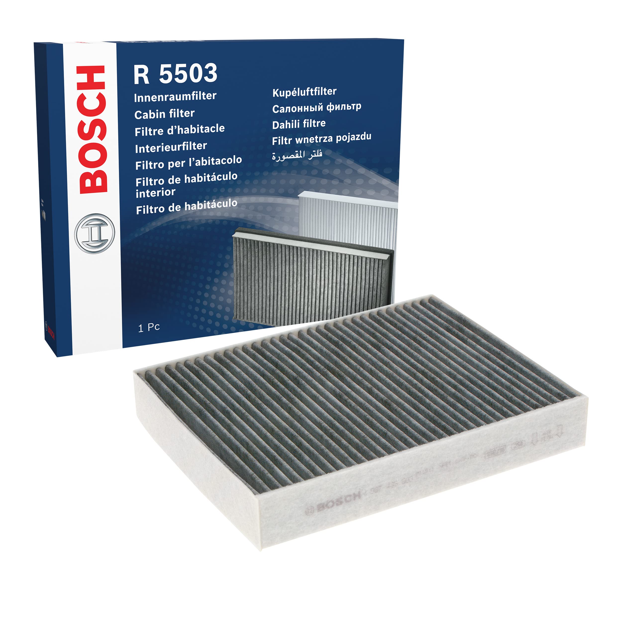 Bosch Filtri 1987435503 Filtro abitacolo ai carboni attivi antiodore