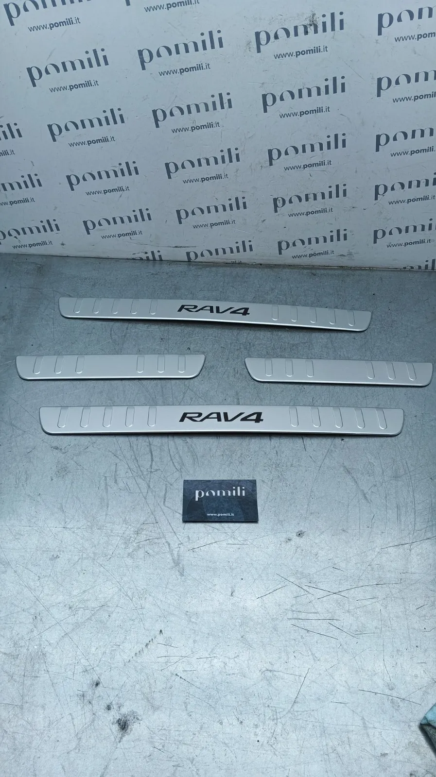 Pomili Lamierati esterni Toyota RAV4 kit battitacchi PZ467-X0184-00 alluminio