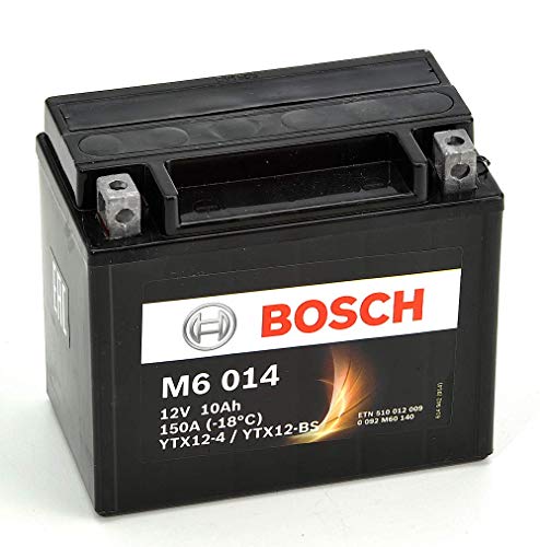 Bosch Batterie YTX12-BS batteria moto 12 V 12 Ah con acido