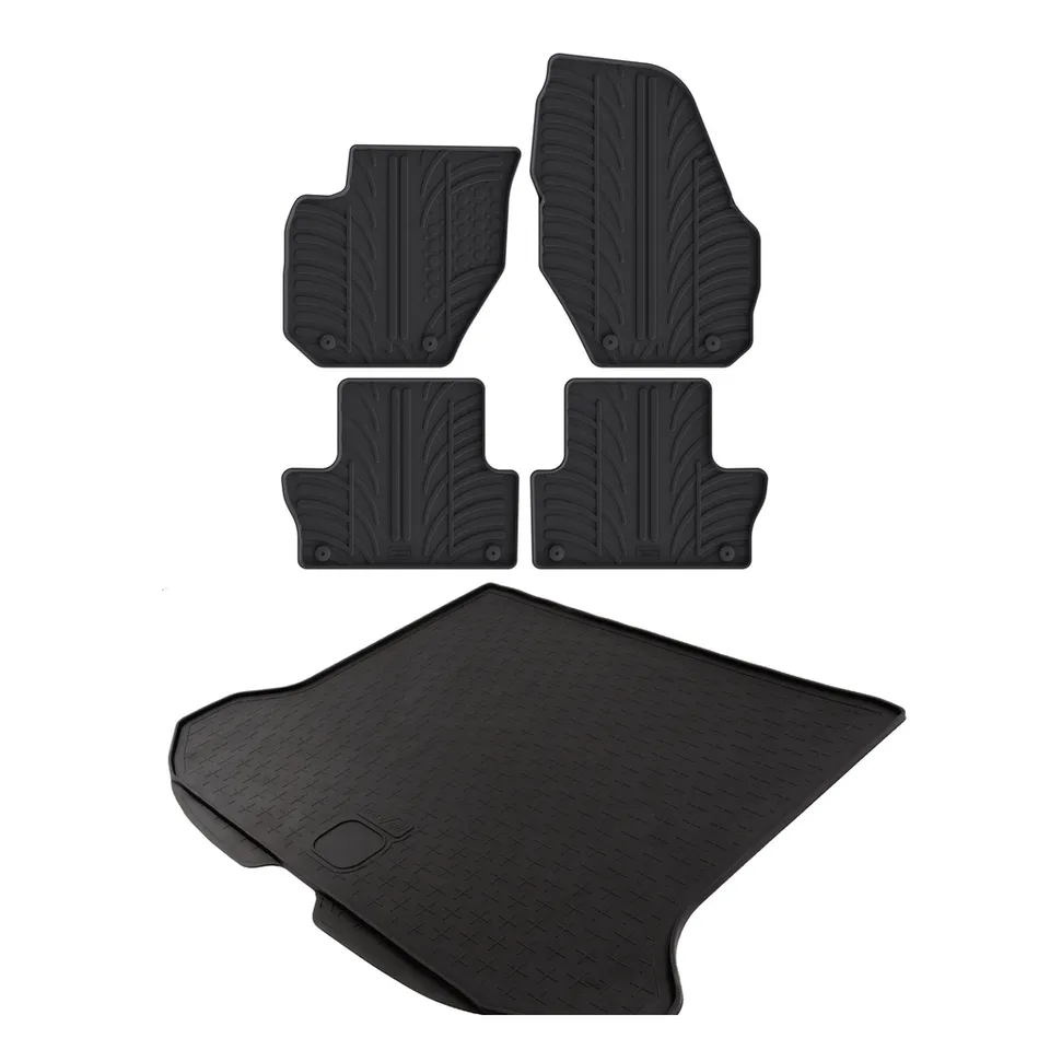 Travall Bundles Volvo XC60 vasca baule e tappetini in gomma 2008-2017