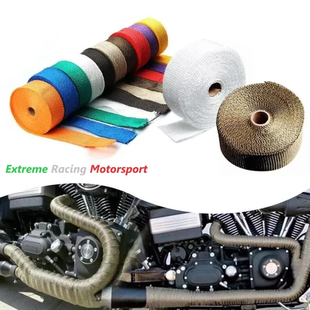 Xtreme Racing Impianto Carburante Benda Termica Collettori GRIGIA 10 m