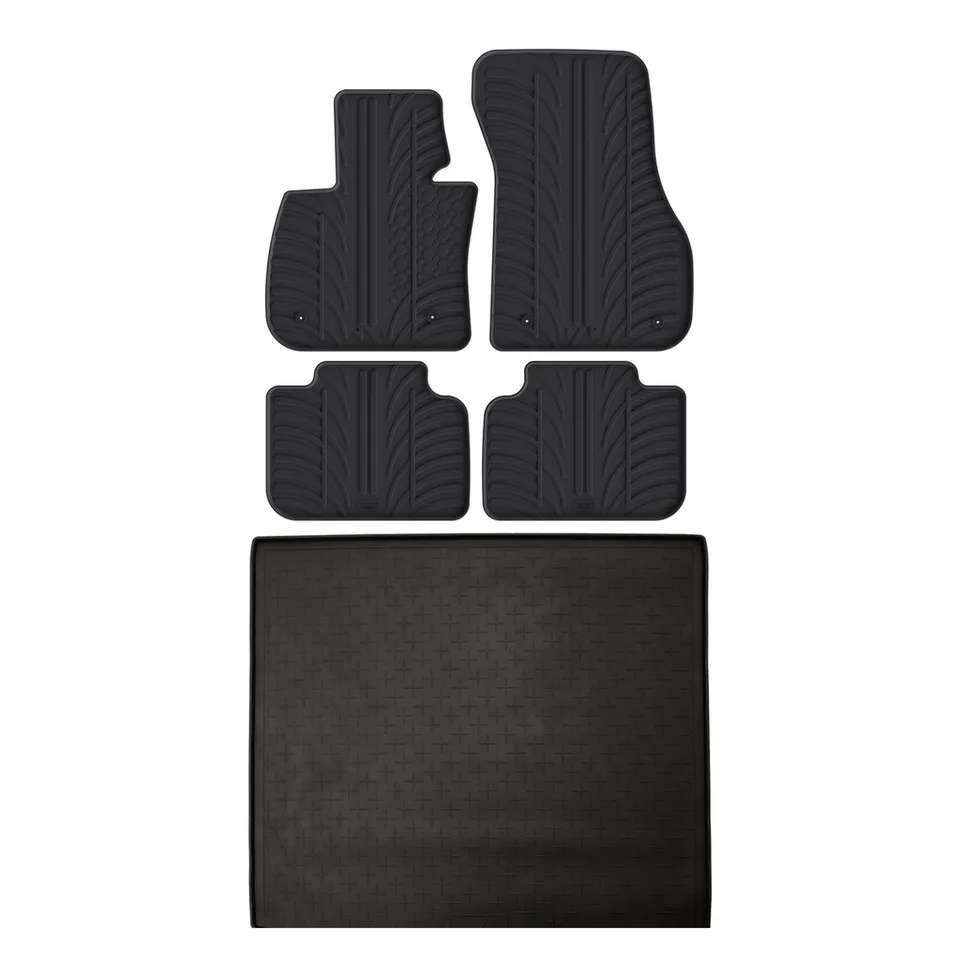 Travall Bundles BMW X1 (2015-2022) tappetini e vasca bagagliaio gomma