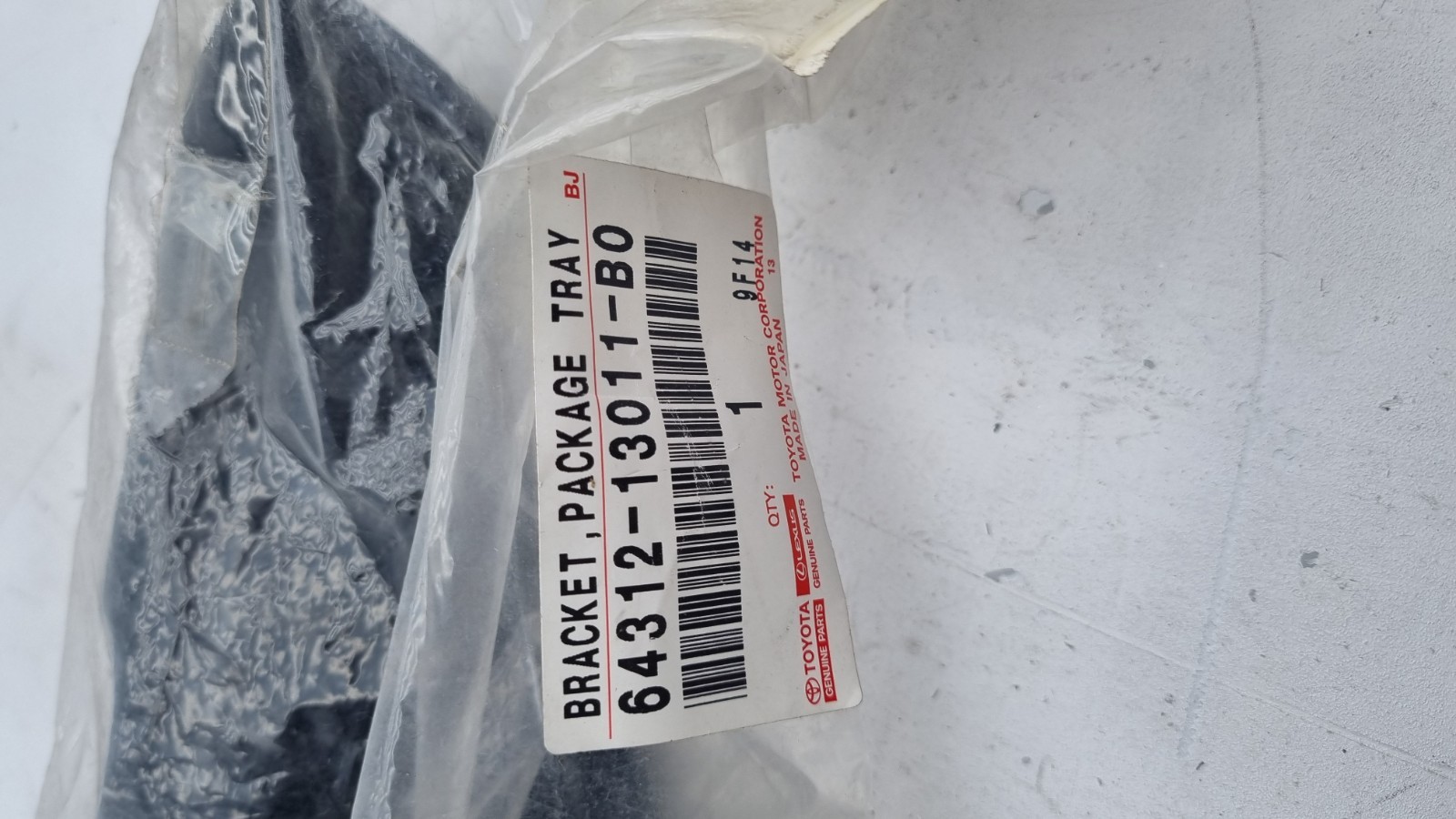 Pomili Rivestimenti interni e parti interne Supporto copertura ripiano bagagliaio Corolla Verso OEM 64312-13011-B0