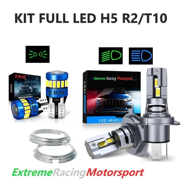 Xtreme Racing Kit Illuminazione LED T10/H5 Full LED 6000K CANBUS