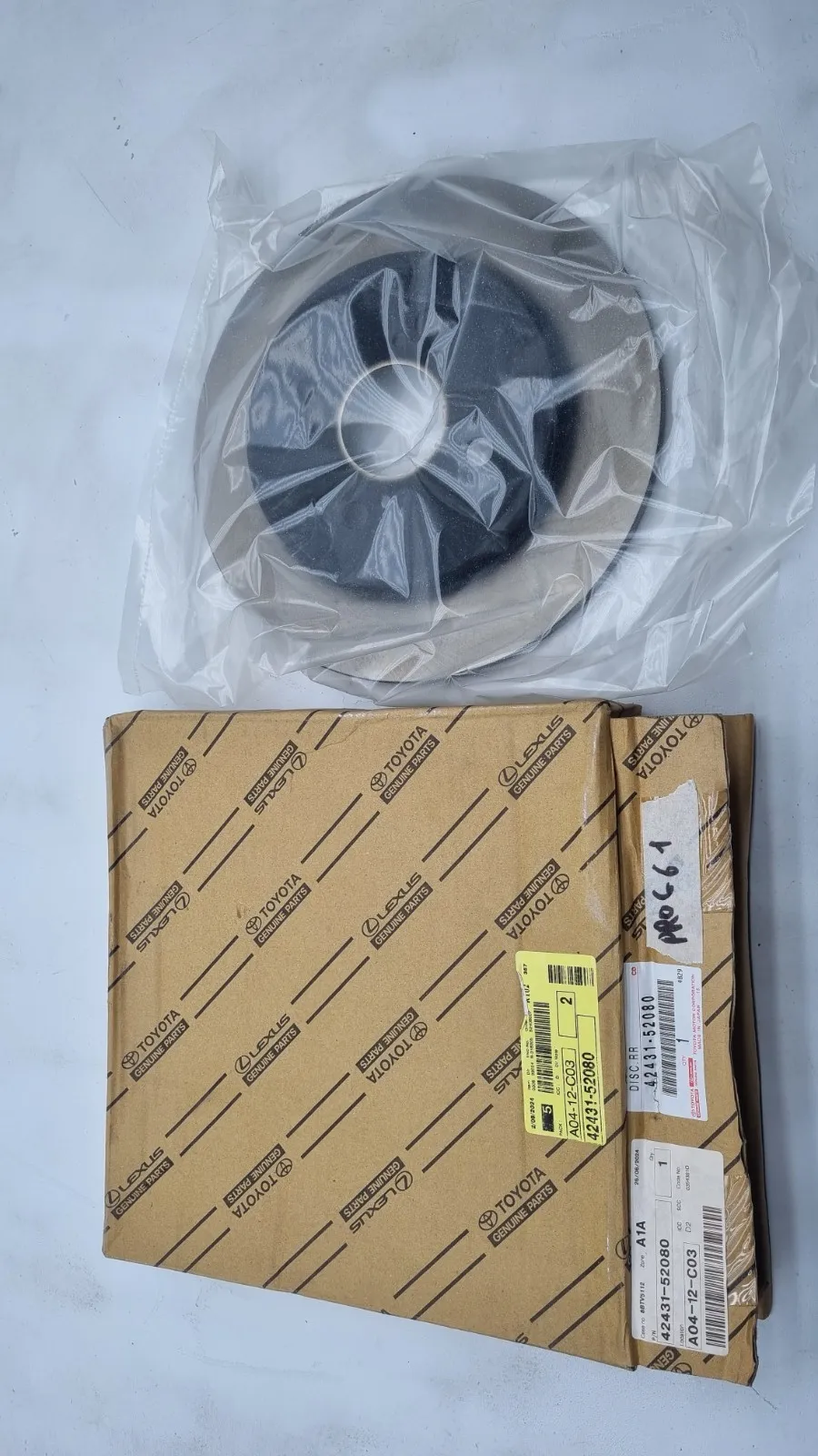 Pomili Freni e ricambi Disco freno Toyota Yaris 42431 52080 nuovo