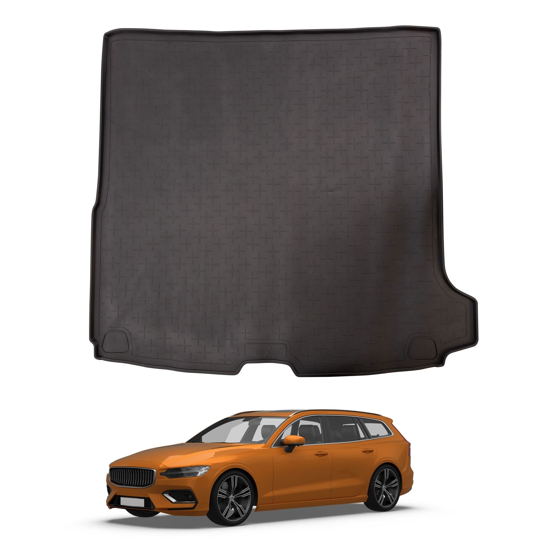 Travall Trunk Liners Volvo V60 vasca baule in gomma 2018- su misura