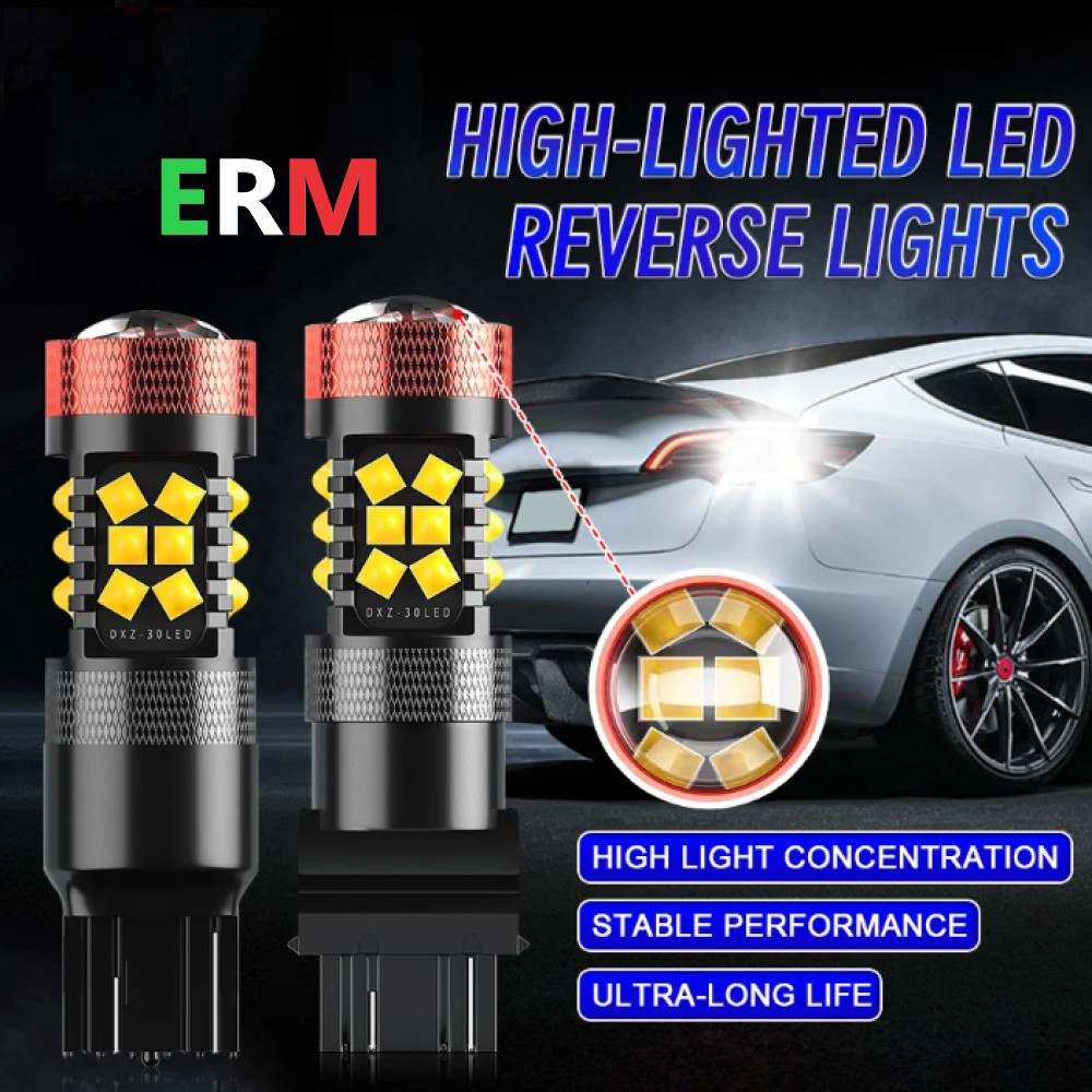 Xtreme Racing Lampadine LED 3157 P27/7W lampadine retromarcia bianche 2 pezzi