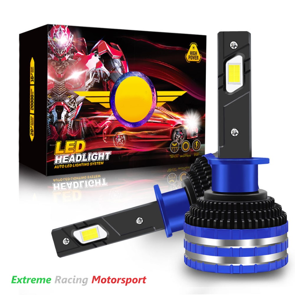 Xtreme Racing Lampadine LED ERM V881 H1 H7 coppia 6000 K Canbus