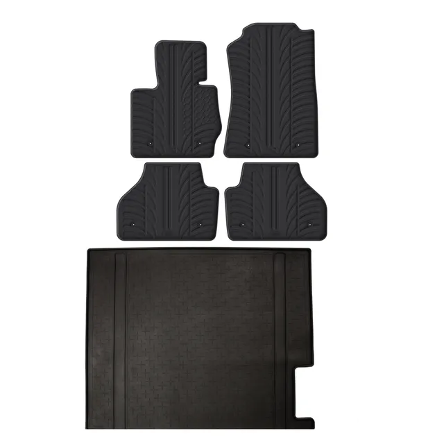 Travall Bundles BMW X4 (2014-2018) kit tappetino baule e tappetini auto gomma