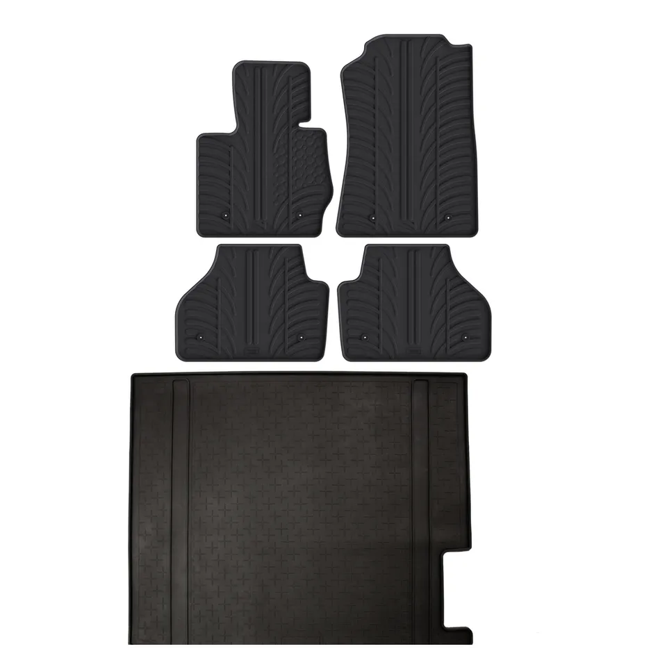 Travall Bundles BMW X4 (2014-2018) kit tappetino baule e tappetini auto gomma
