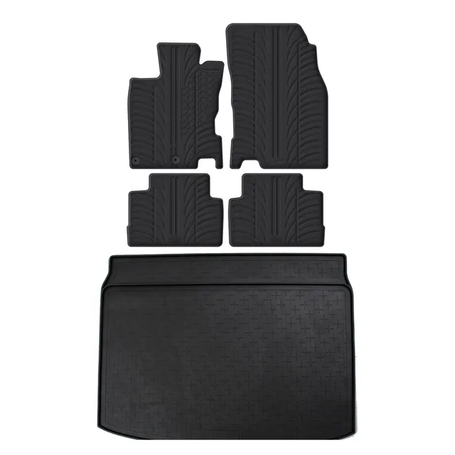 Travall Bundles Nissan Qashqai kit vasca bagagliaio e tappetini in gomma 2014-2021