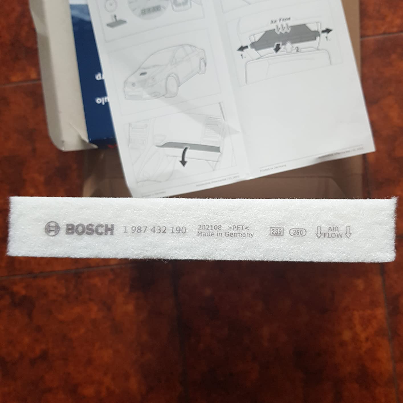 Bosch Filtri 1987432190 filtro abitacolo standard