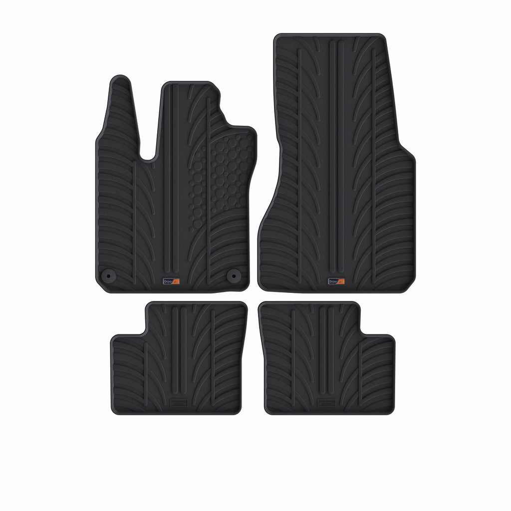 Travall Car Mats Smart ForFour (2014-2021) tappetini gomma sagomati