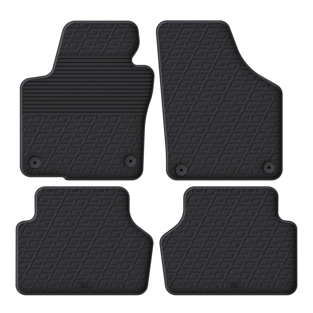 Travall Car Mats VW Tiguan tappetini in gomma 2008-2016 su misura