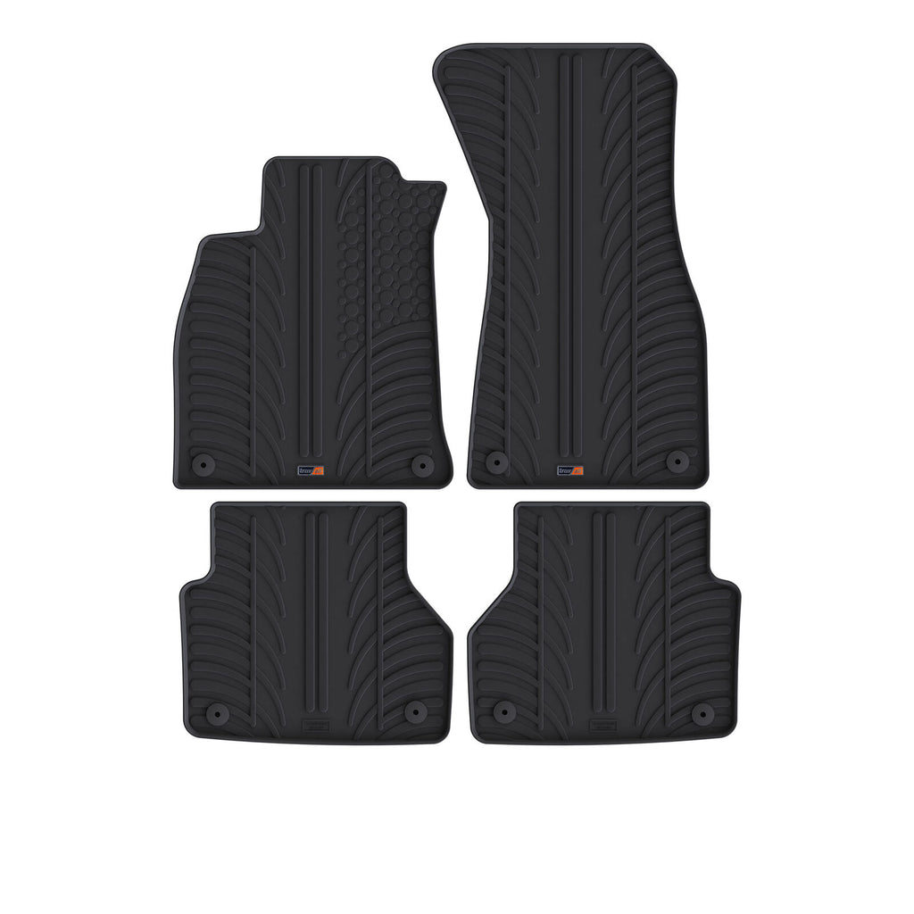Travall Car Mats Audi A7 Sportback (2018-2023) tappetini gomma 4 pezzi