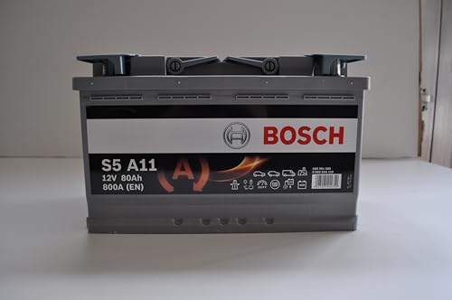 Bosch Batterie S5A11 Batteria auto AGM 80 Ah 800 A Start/Stop