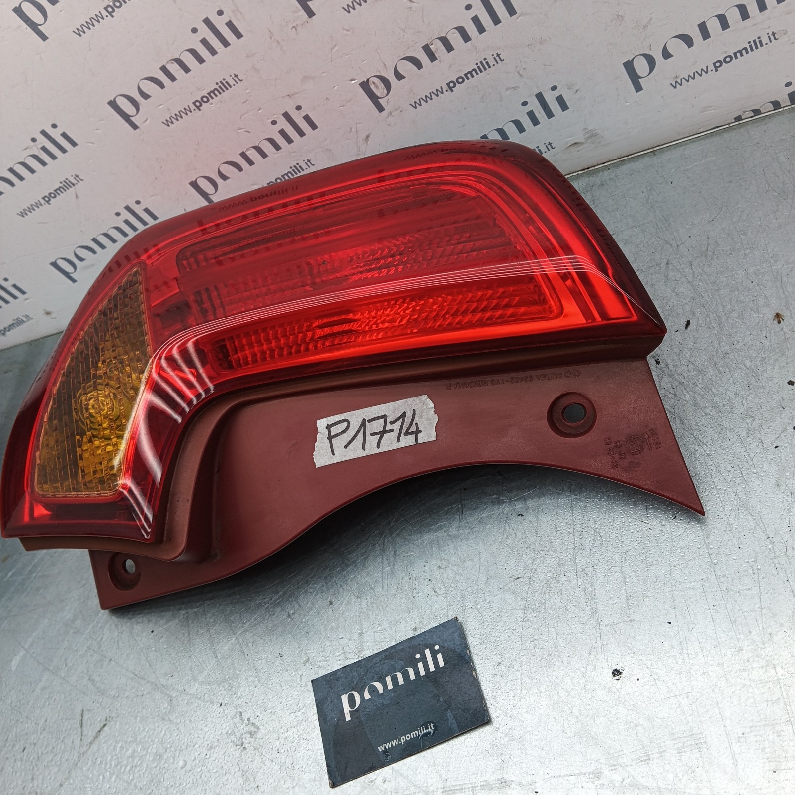 Pomili Fanaleria Fanale posteriore destro Kia Picanto II (2011-17) 92402-1Y0 usato