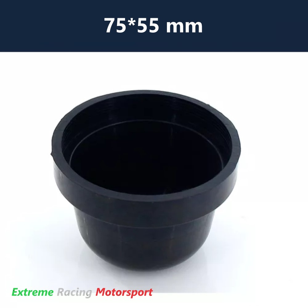 Xtreme Racing Accessori per Illuminazione LED Tappi Maggiorati per fari 75 mm coppia gomma 55 mm