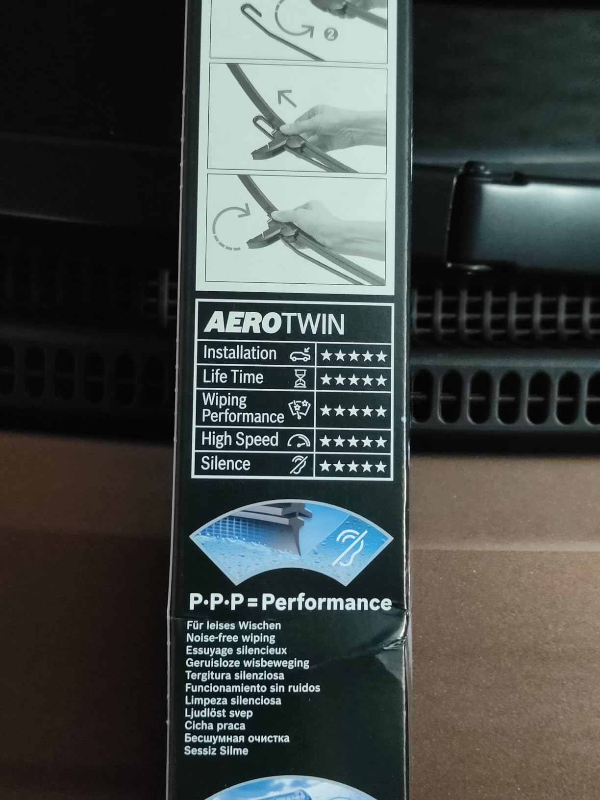 Bosch Spazzole tergicristallo AR552S anteriori 550/400 mm