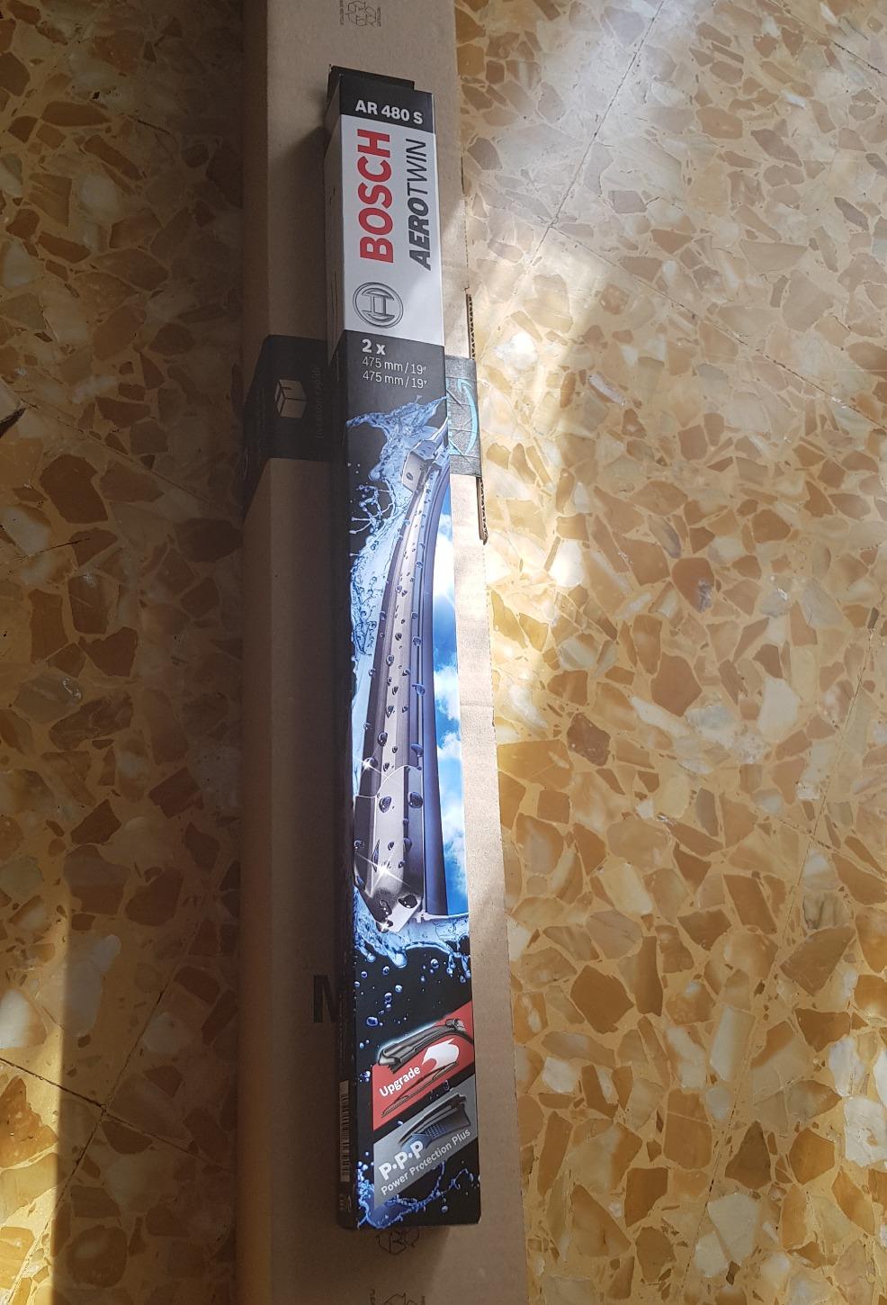 Bosch Spazzole tergicristallo 3397118900 anteriori 475 mm piatte