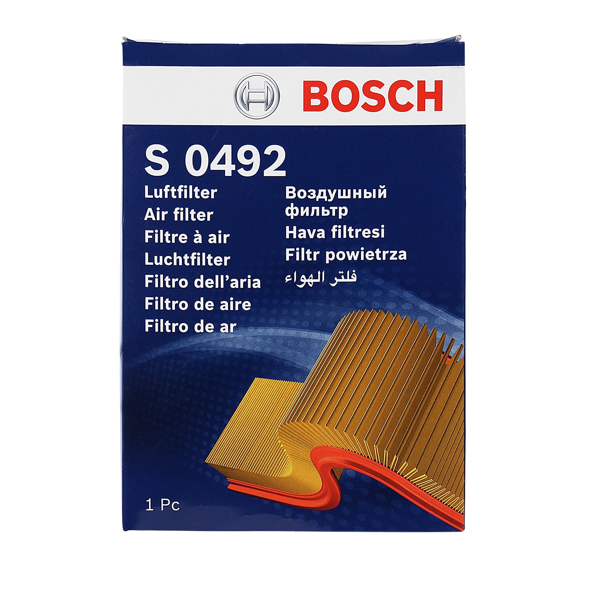 Bosch HCP Filtri F026400492 filtro aria elemento filtrante