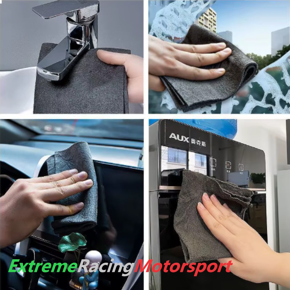 Xtreme Racing Decorazioni Auto Panno Assorbente Vetri 30x30 cm antialoni