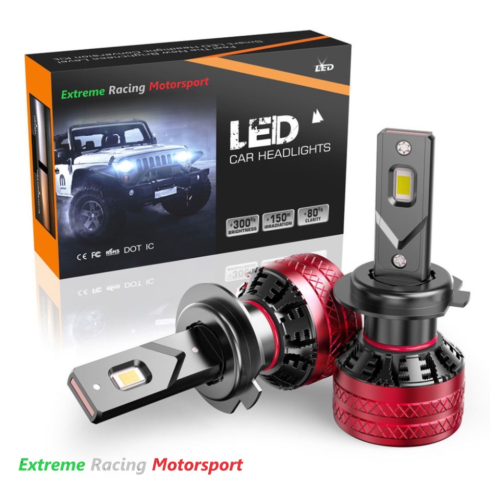 Xtreme Racing Lampadine LED ERM V32 lampadine H1 H7 6000K 2 pezzi CANBUS