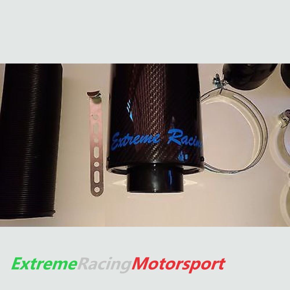 Xtreme Racing Filtri Aria filtro aspirazione diretta in carbonio ERM blu 76/63 mm
