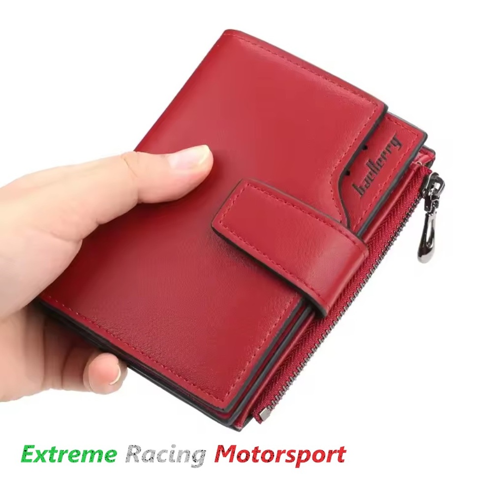 Xtreme Racing Portafogli e Articoli in Ecopelle Typ 4 portafoglio rosso 12,5 x 10 cm