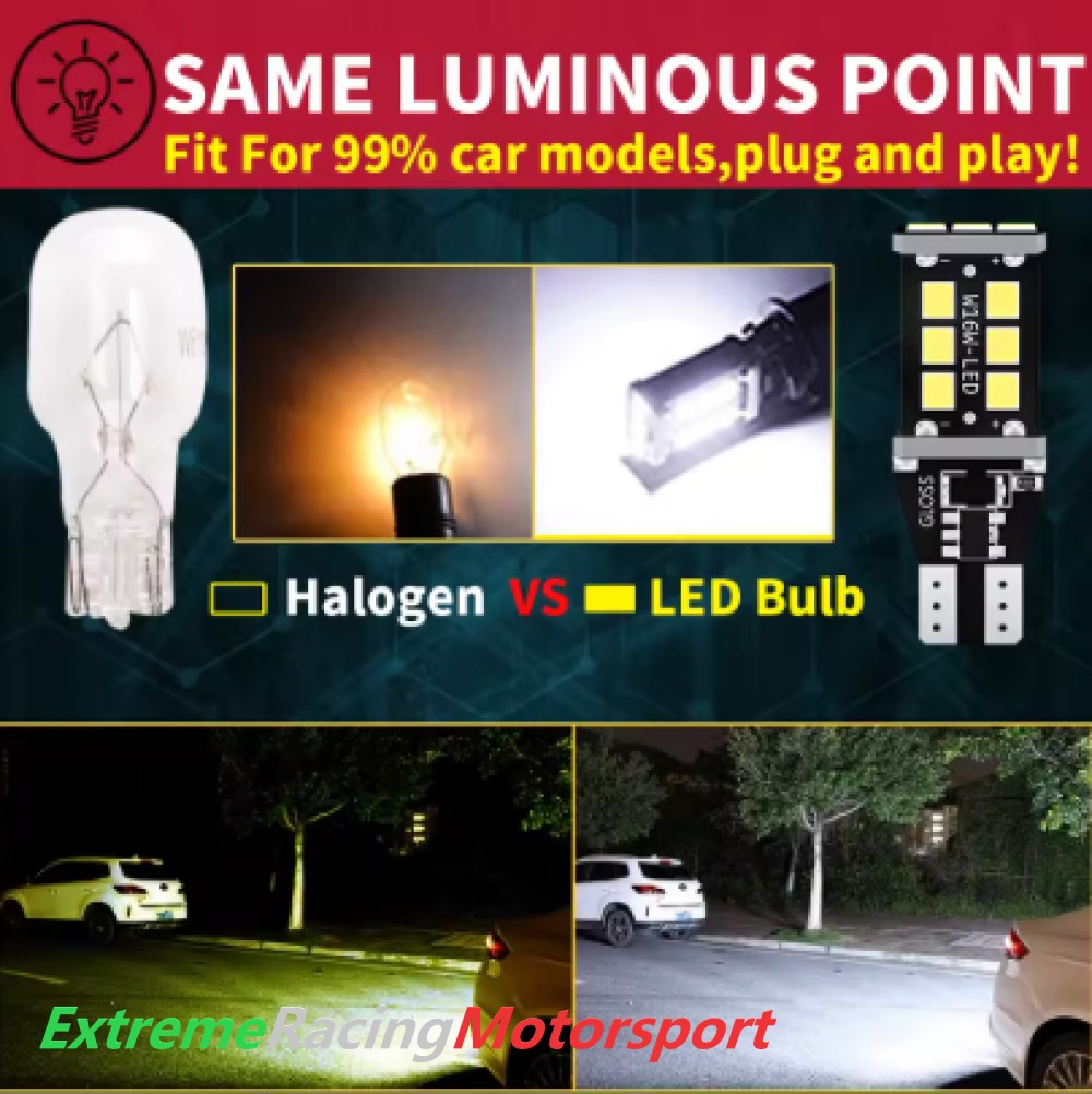 Xtreme Racing Lampadine LED T15 W16W lampadina rossa 1 pezzo CANBUS
