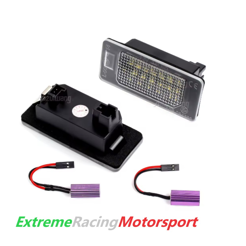Xtreme Racing Accessori Illuminazione LED Audi A7 C8 17-25 placchette luci targa LED coppia