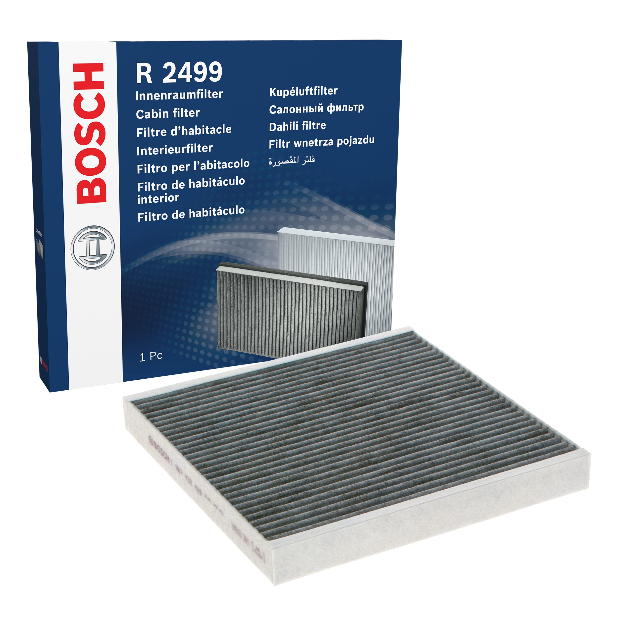 Bosch HCP Filtri 1987432499 filtro abitacolo a carboni attivi Smart