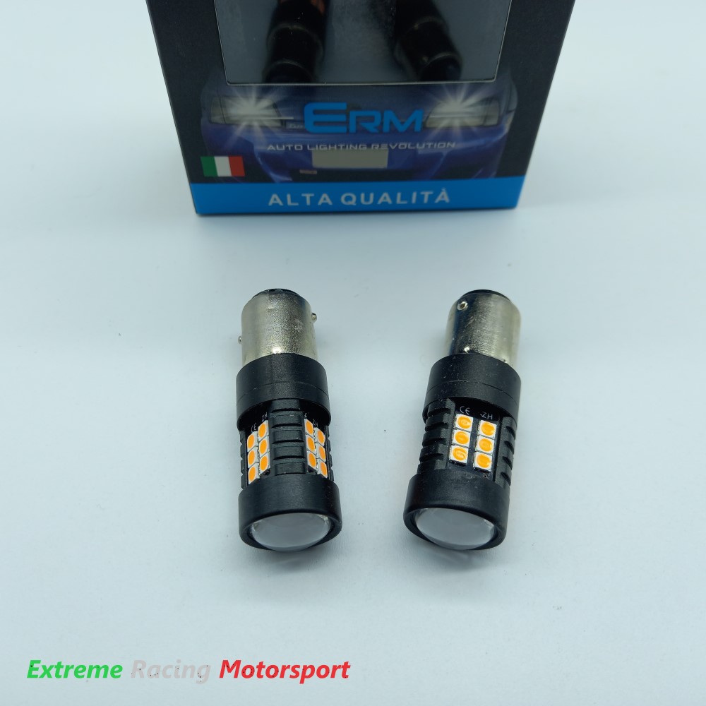 Xtreme Racing Lampadine LED 1157 BAY15D P21/5W rosse 12 V coppia