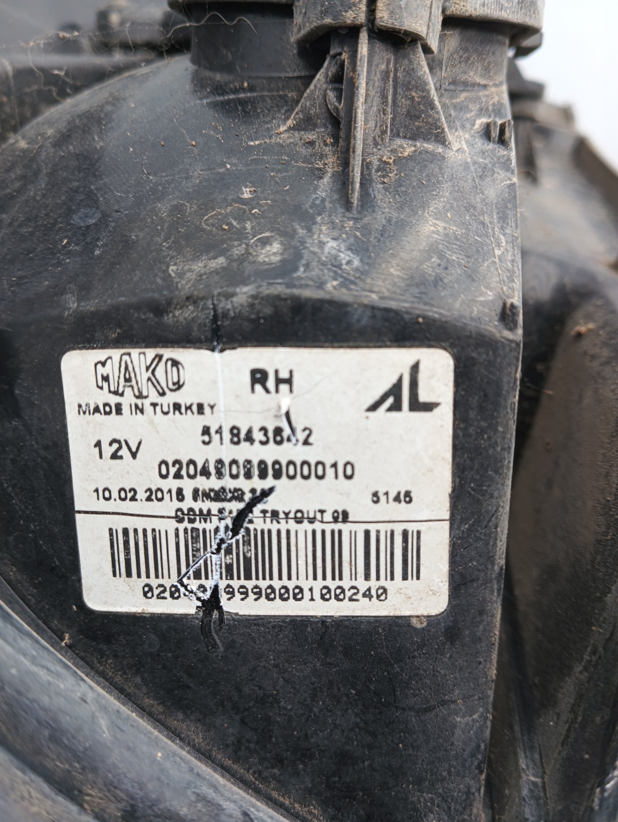 Pomili Fanaleria Fiat Panda fanale posteriore destro 51843642 usato