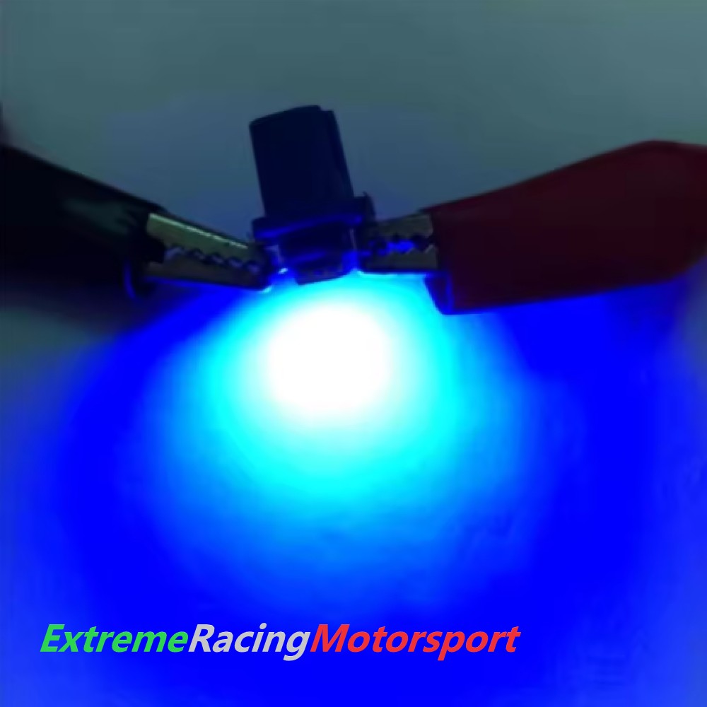 Xtreme Racing ERM T5 LED lampadine strumentazione blu 12 V 2 pezzi