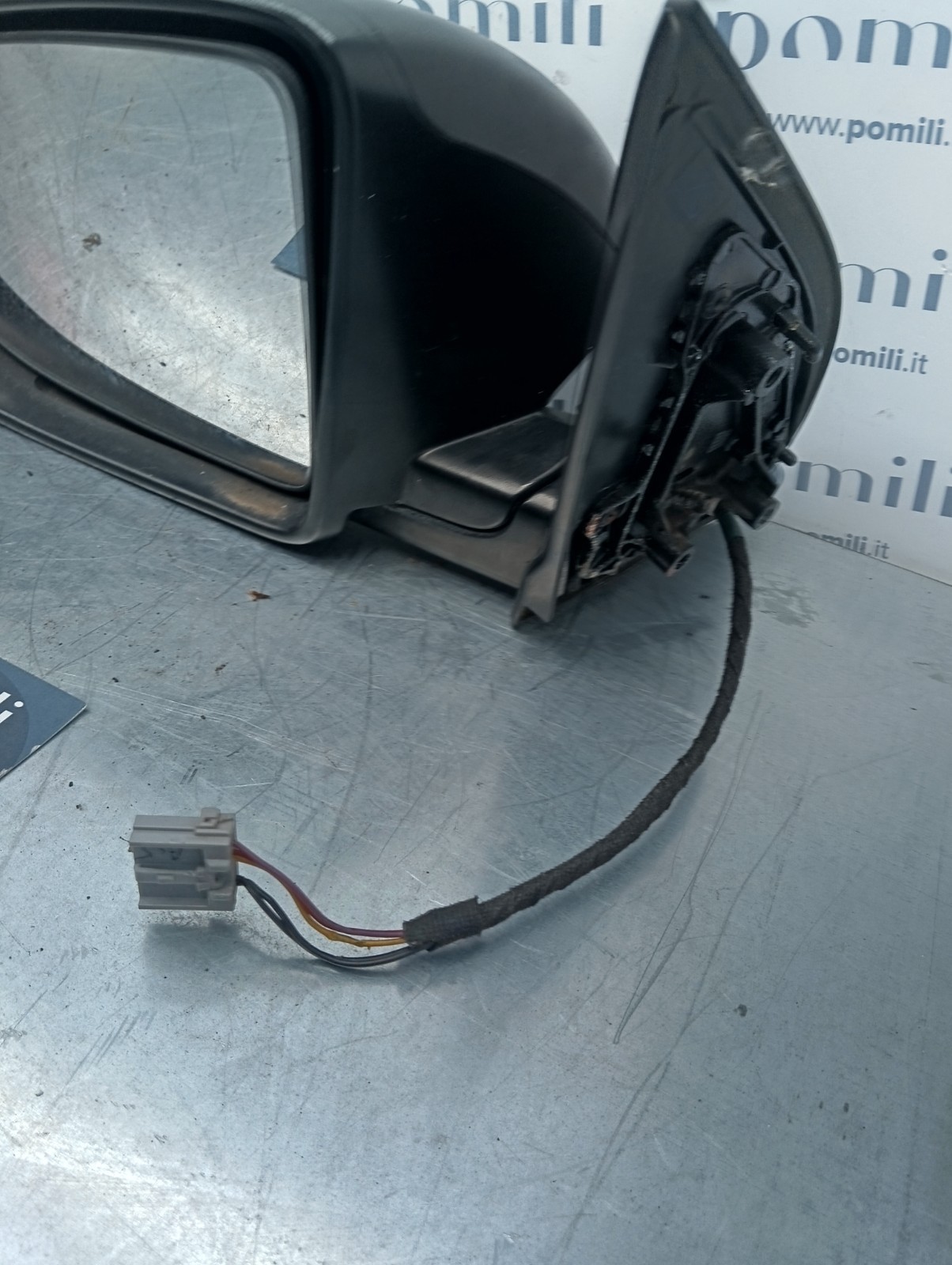 Pomili Cristalli Nissan Qashqai 1° serie specchietto retrovisore sinistro 5 pin usato