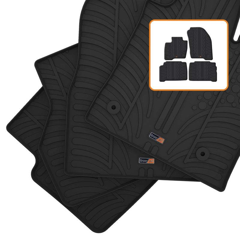 Travall Car Mats Ford S-Max tappetini in gomma 2014-2023