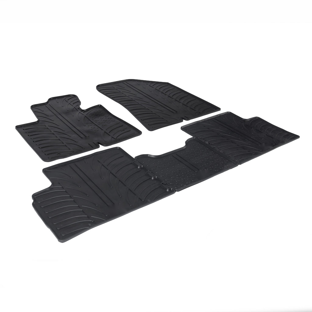 Travall Car Mats Kia Carens tappetini in gomma 2013-2019 su misura